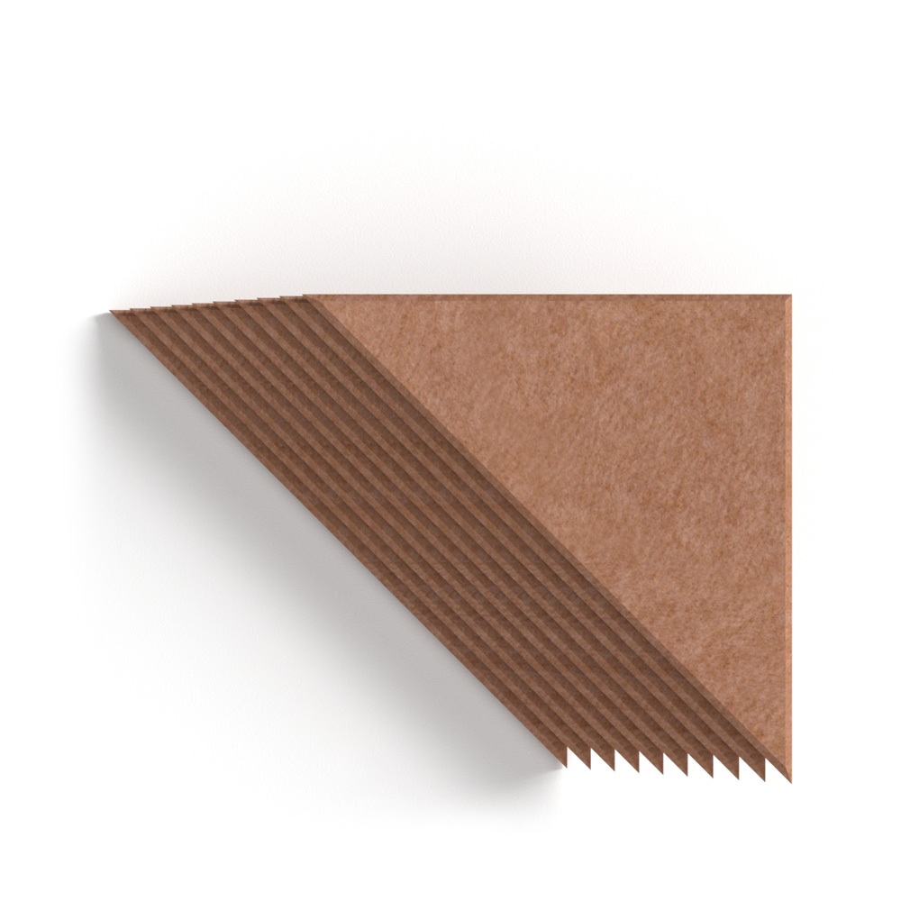 Narbutas Acoustic Artwork Tiles Triangular akustoiva seinäpaneeli (10 kpl)