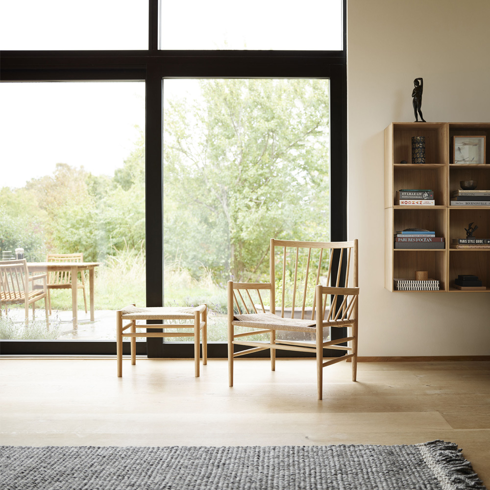 FDB_Möbler_J82_Oak_Nature_lakattu_tammi_nojatuoli_pinnatuoli_paperinaru_04 - Edella FDB Møbler J82 nojatuoli lakattu tammi