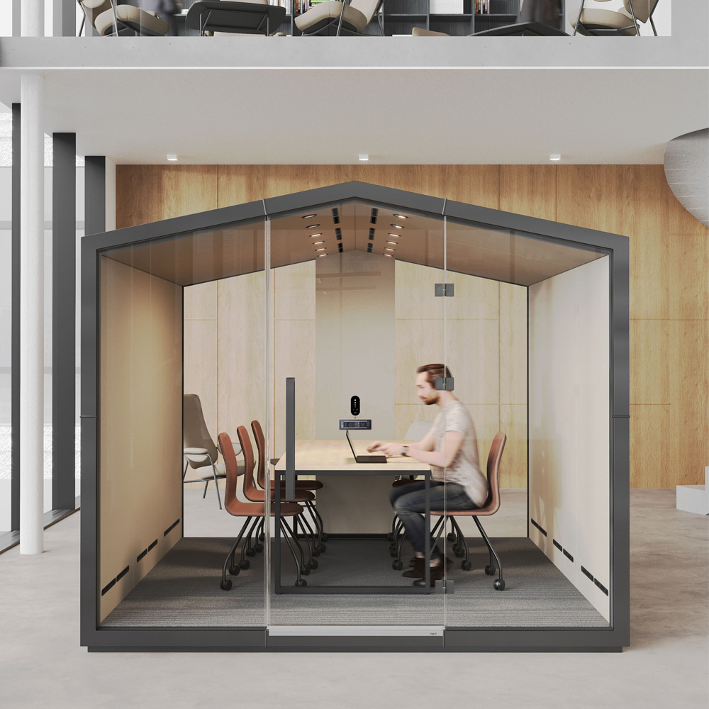 Bejot_Treehouse_TH6G2_6-hengen_vetäytymistila_hiljainen_neuvottelutila_07 - Edella Bejot Treehouse 6G2 1-6-hengen vetäytymistila