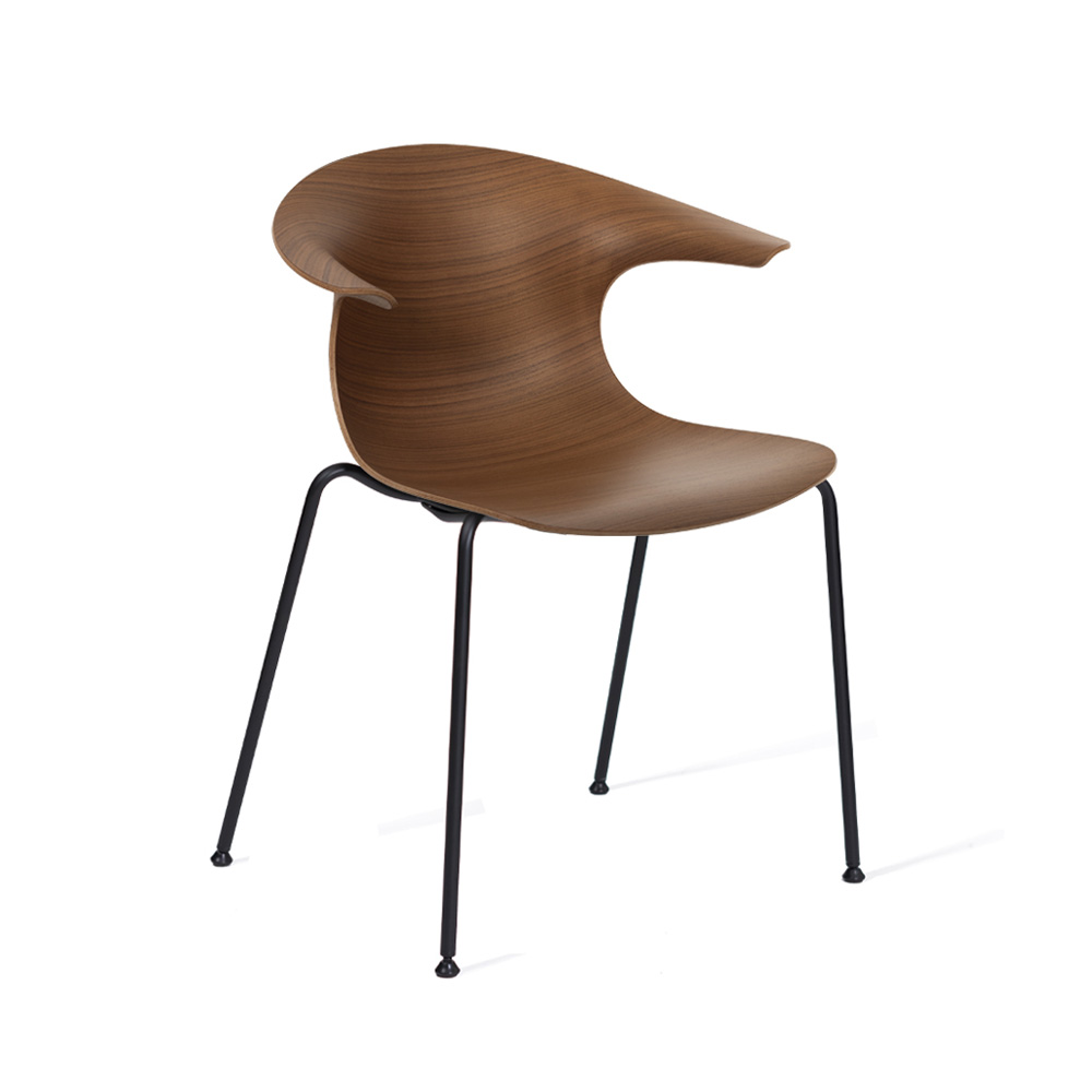Infiniti_Loop_3D_Wood_4_Legs_ravintolatuoli_kahvilatuoli_putkijalat_0 - Edella Infiniti Loop 3D Wood 4 Legs tuoli