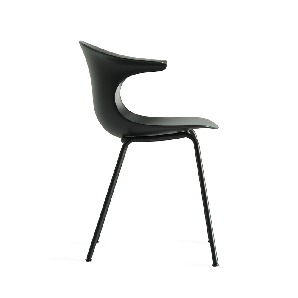 Infiniti_Loop_Mono_4_Legs_Non_Stackable_ravintolatuoli_kahvilatuoli_putkijalat_04 - Edella Infiniti Loop Mono 4 Legs Non Stackable tuoli