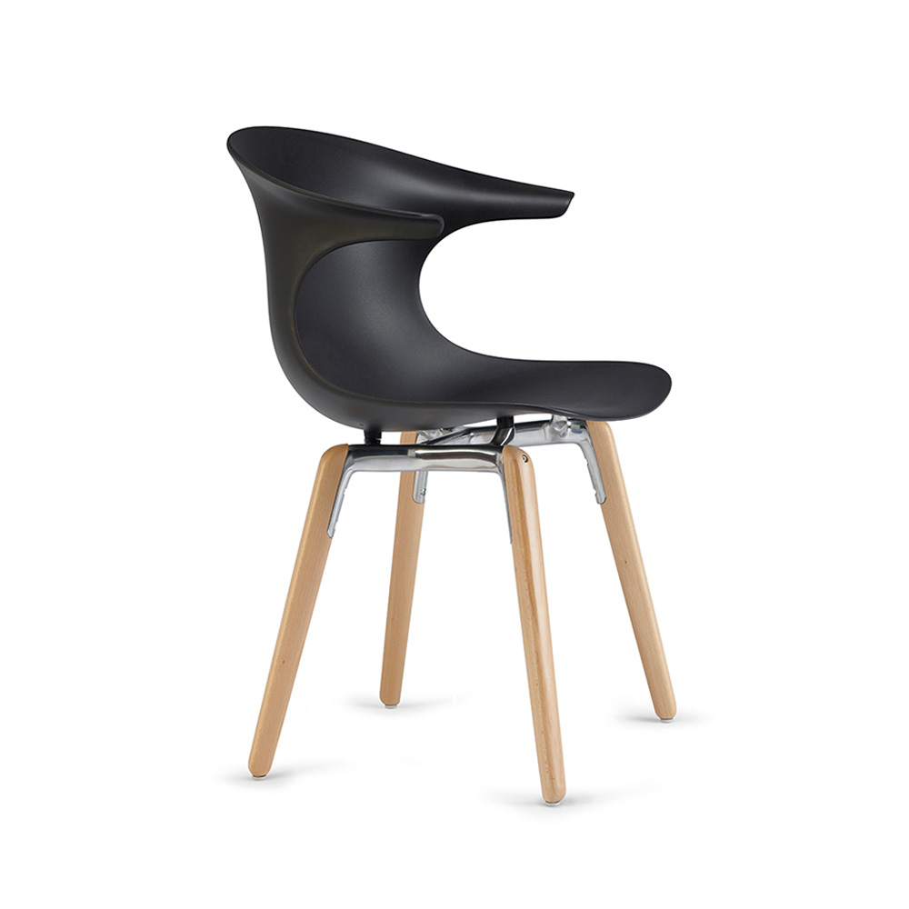 Infiniti Loop Mono Wooden Legs tuoli