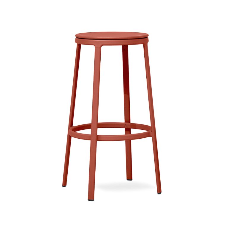 Infiniti Round&Round Bar Stool Plastic Seat Swivel korkea baarijakkara pyörivä