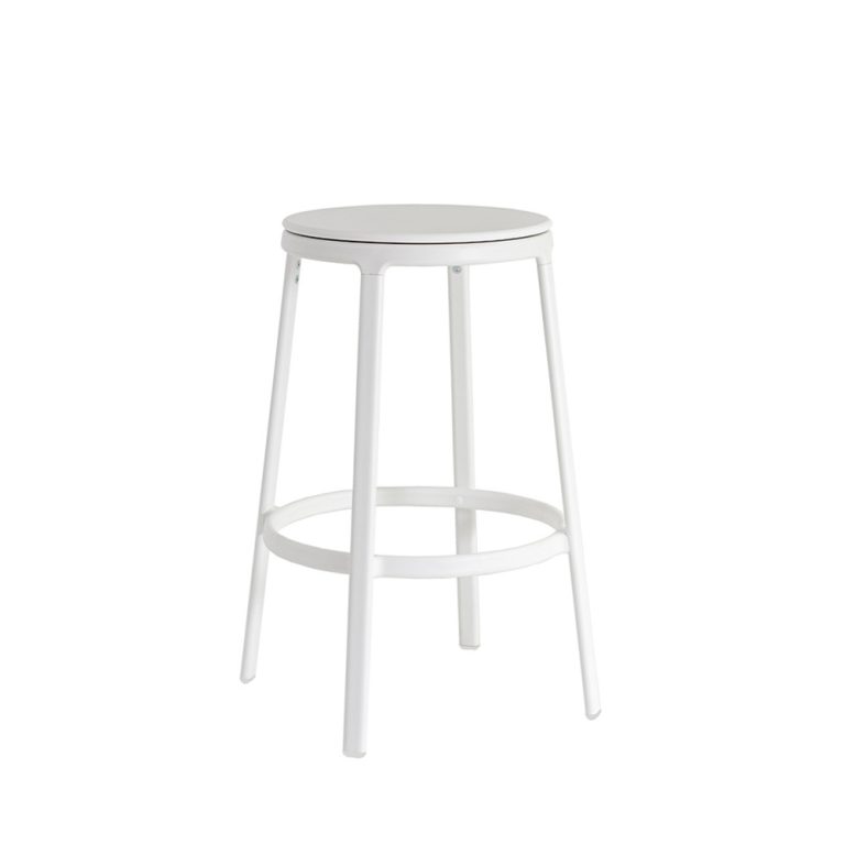 Infiniti Round&Round Kitchen Stool Plastic Seat Swivel matala baarijakkara pyörivä