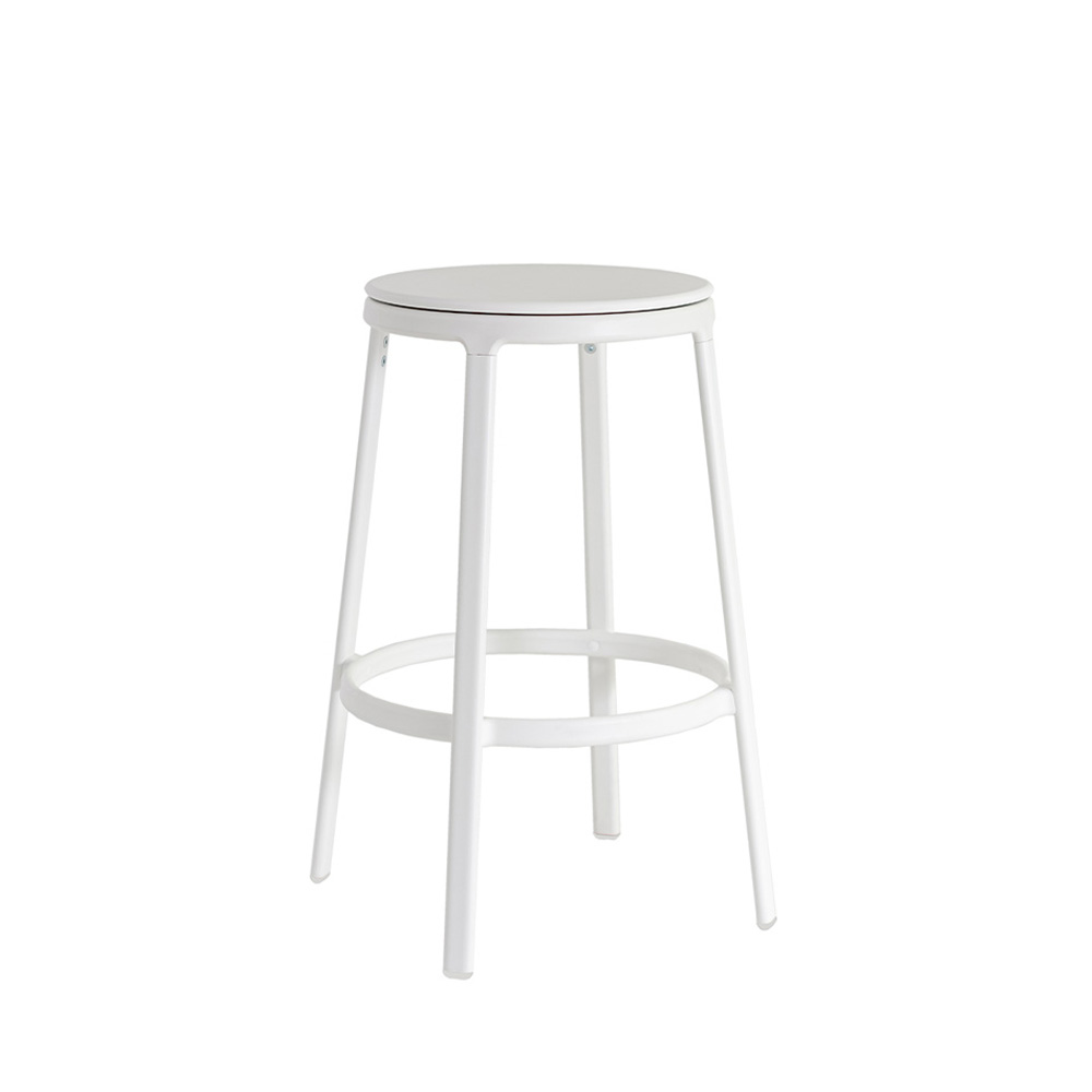 Infiniti Round&Round Kitchen Stool Plastic Seat Swivel matala baarijakkara pyörivä