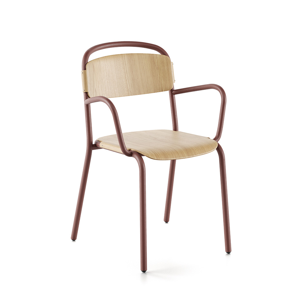 Infiniti Skol Wood With Arms tuoli