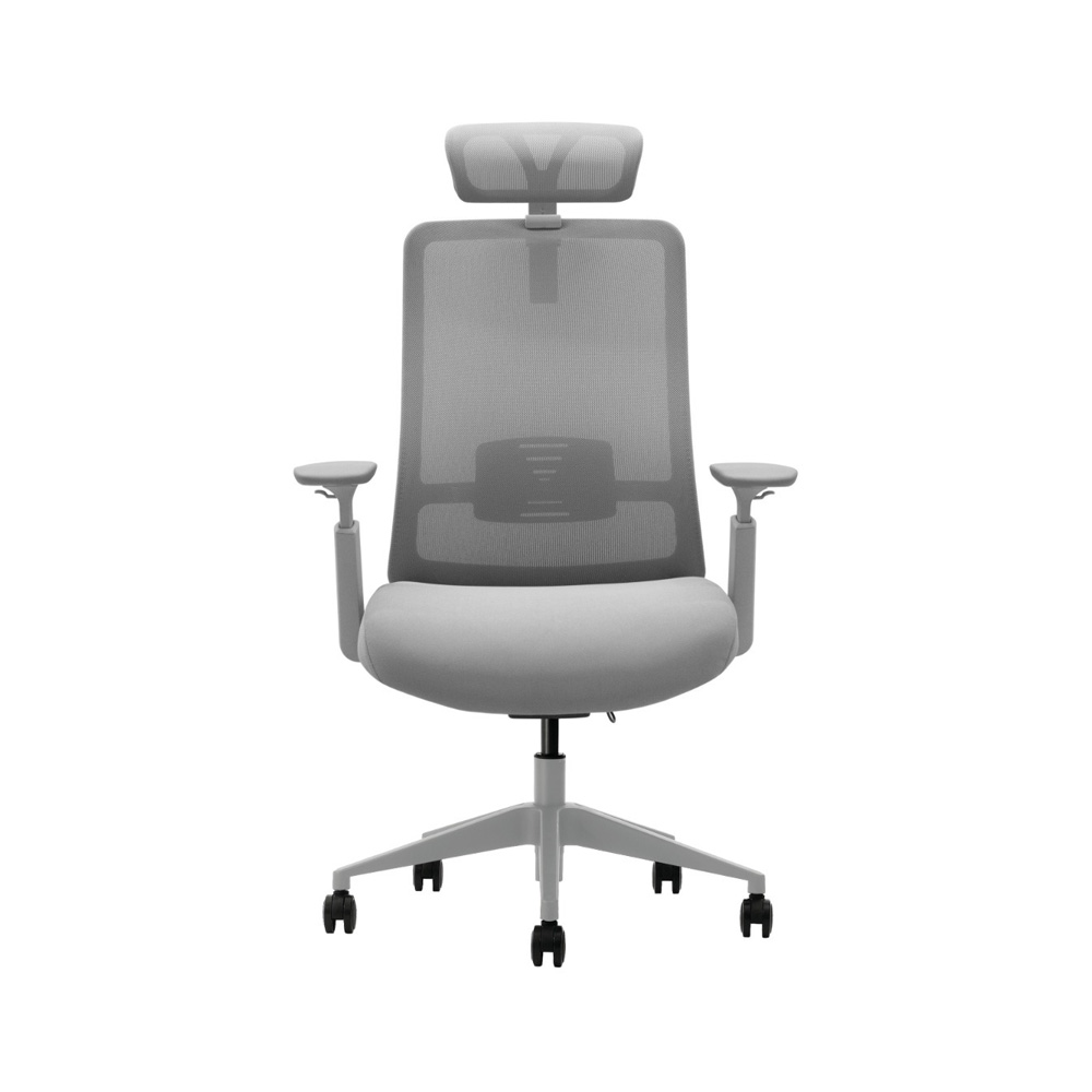 SELECTed_Aera_Mesh_työtuoli_toimistotuoli_verkkoselkänoja_niskatuki_08 - Edella SELECTed Aera Mesh Grey työtuoli niskatuella