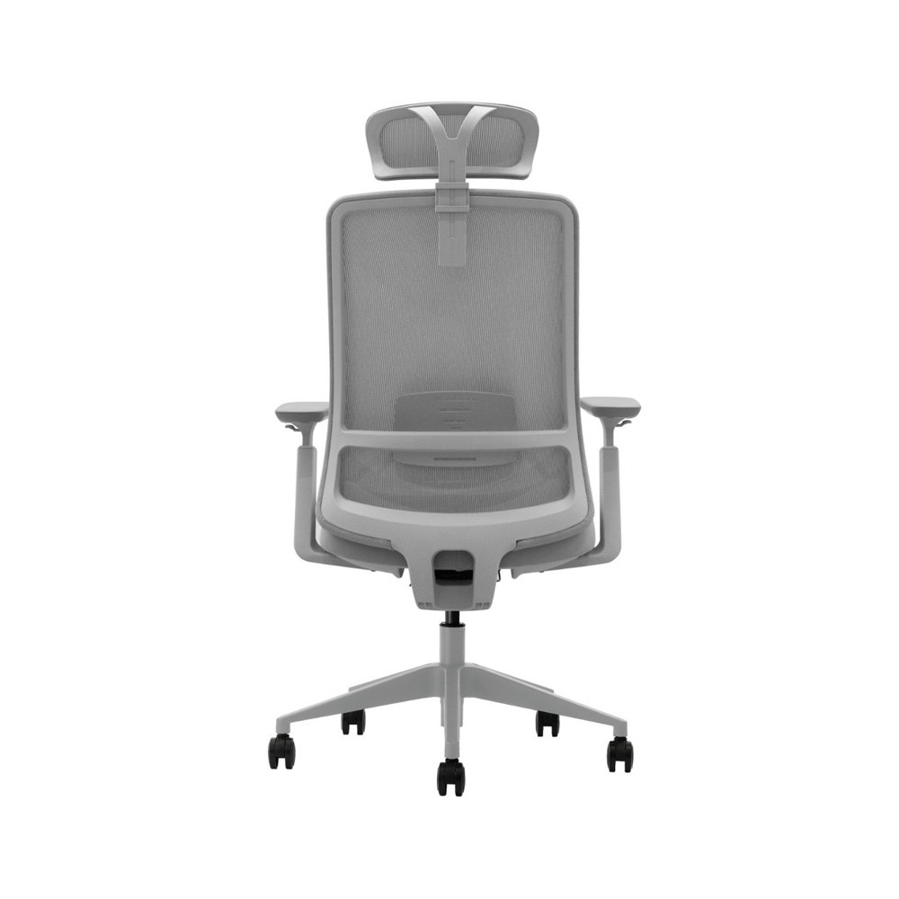 SELECTed_Aera_Mesh_työtuoli_toimistotuoli_verkkoselkänoja_niskatuki_09 - Edella SELECTed Aera Mesh Grey työtuoli niskatuella