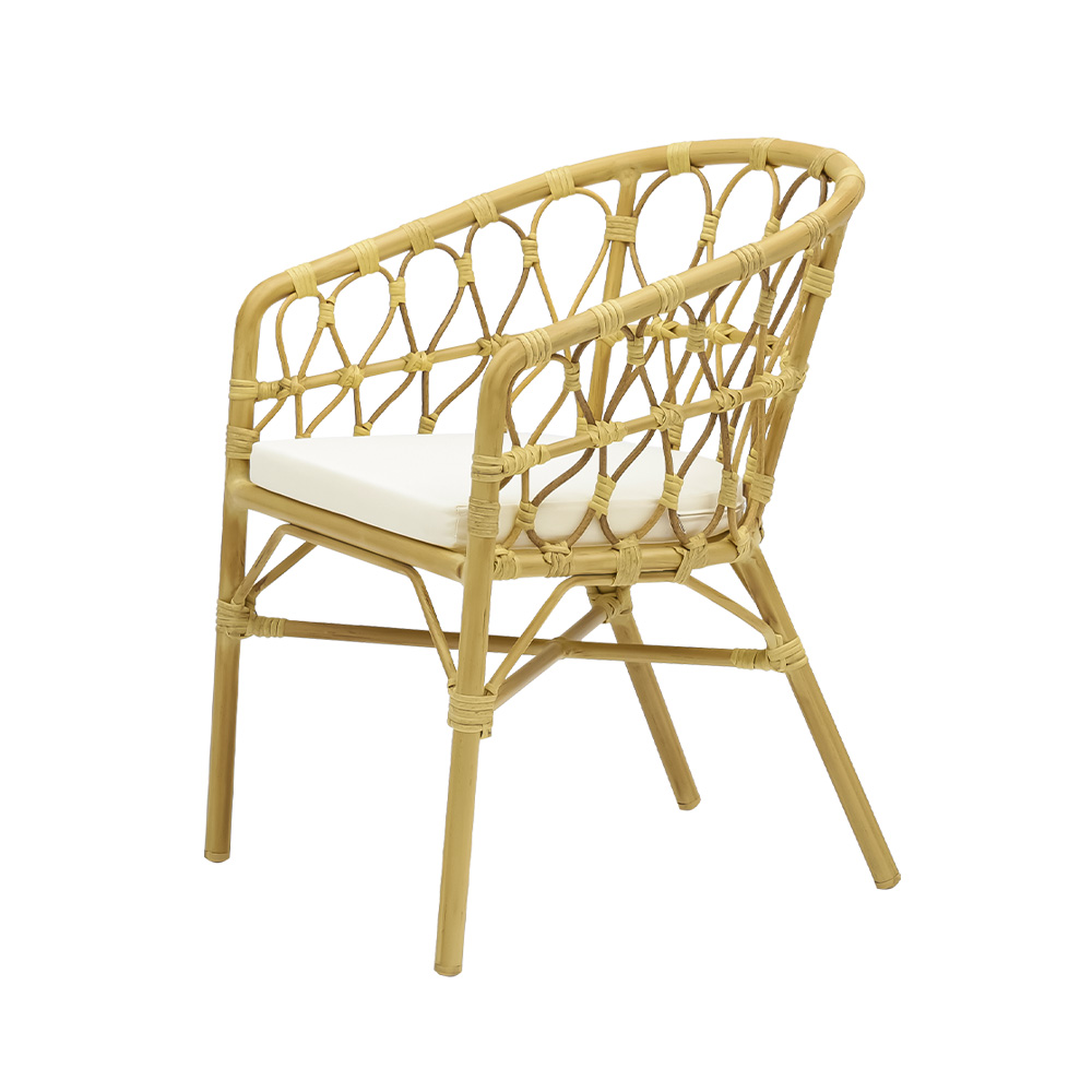 SELECTed_Honolulu_terassituoli_ulkotuoli_polyrottinki_Beige_01 - Edella SELECTed Honolulu terassituoli