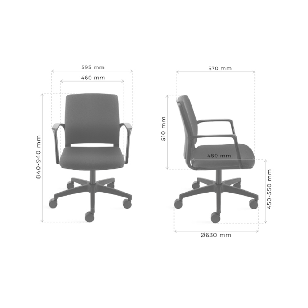 MJ_Design_Mat_M-AR_neuvottelutuoli_kokoustuoli_pyörillä_02 - Edella MJ Design Mat M-AR neuvottelutuoli