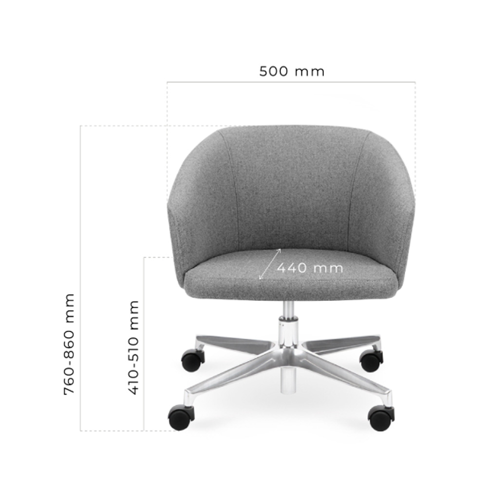 MJ Design Sic Biss 2 BS4LBLC neuvottelutuoli