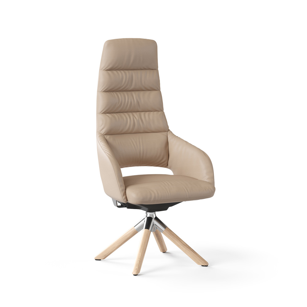 Narbutas Sandie High Swivel Wood P neuvottelutuoli