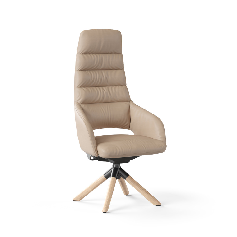 Narbutas Sandie High Swivel Wood P neuvottelutuoli