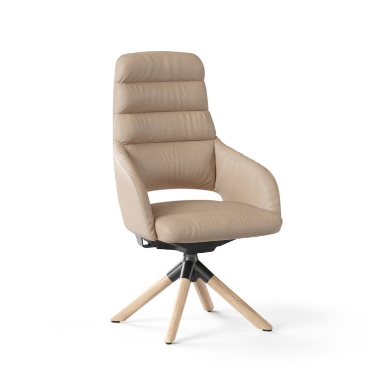 Narbutas Sandie Medium Swivel Wood P neuvottelutuoli