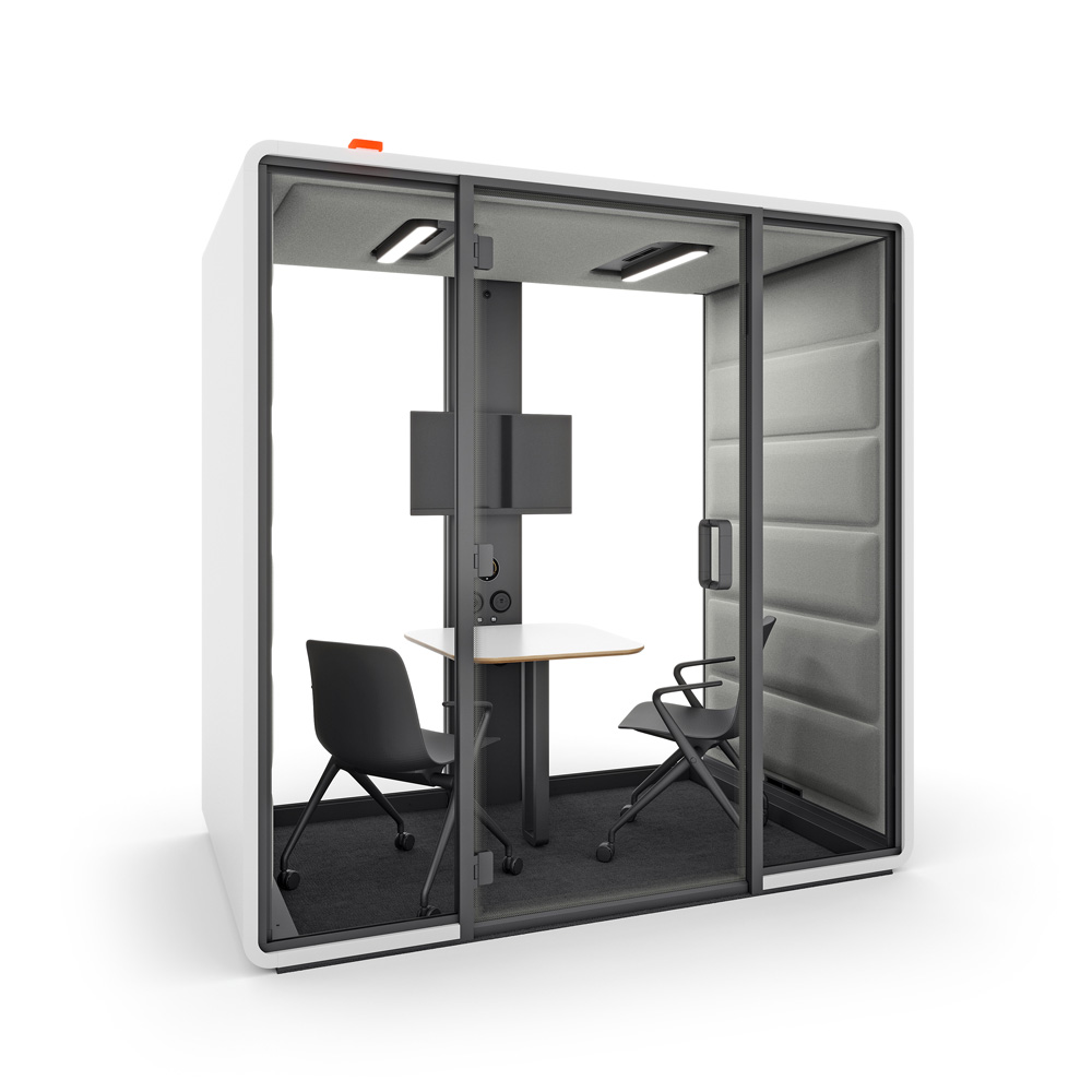 Mikomax_Hushoffice_HushFree_Access_M_4-hengen_vetäytymistila_hiljainen_tila_05 - Edella Hushoffice HushFree Access M.B 4-hengen esteetön vetäytymistila