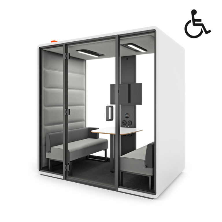 Hushoffice HushFree Access M.A 4-hengen esteetön vetäytymistila