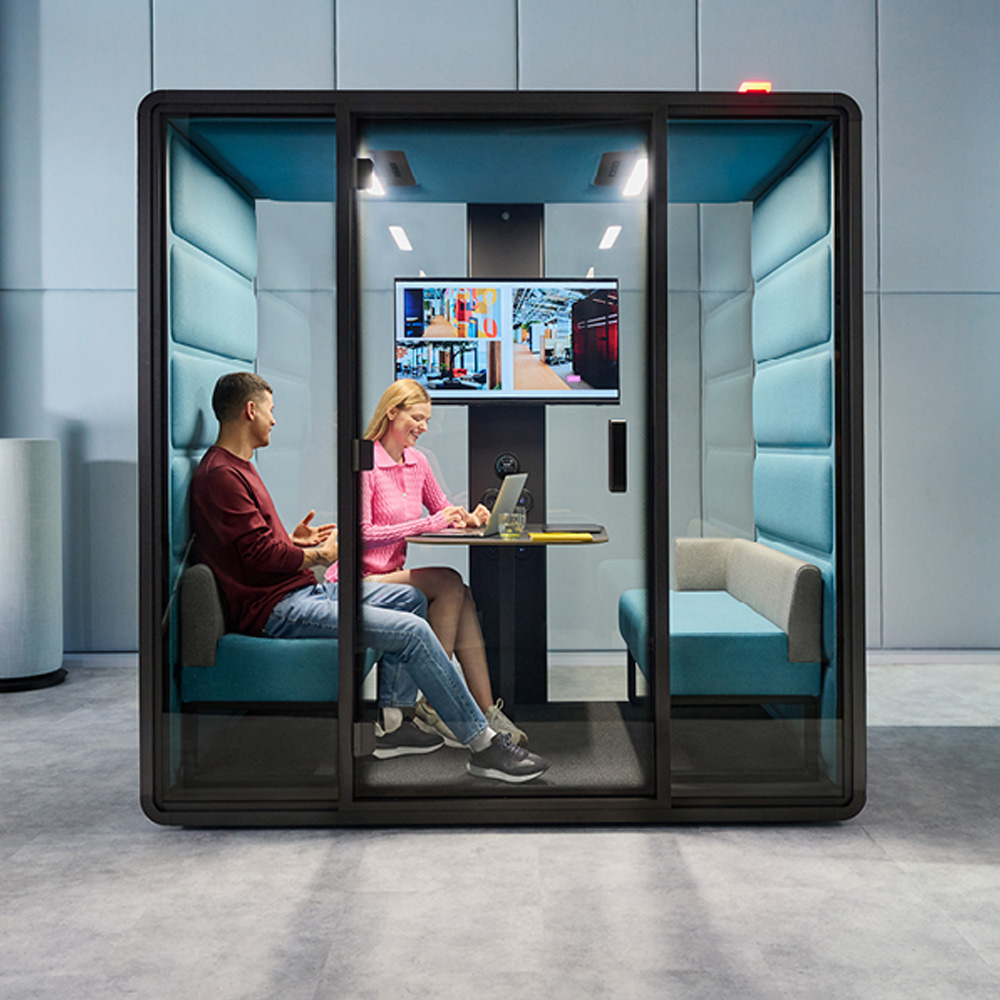 Mikomax_Hushoffice_HushFree_M_4-hengen_vetäytymistila_hiljainen_tila_08 - Edella Hushoffice HushFree M 4-hengen vetäytymistila