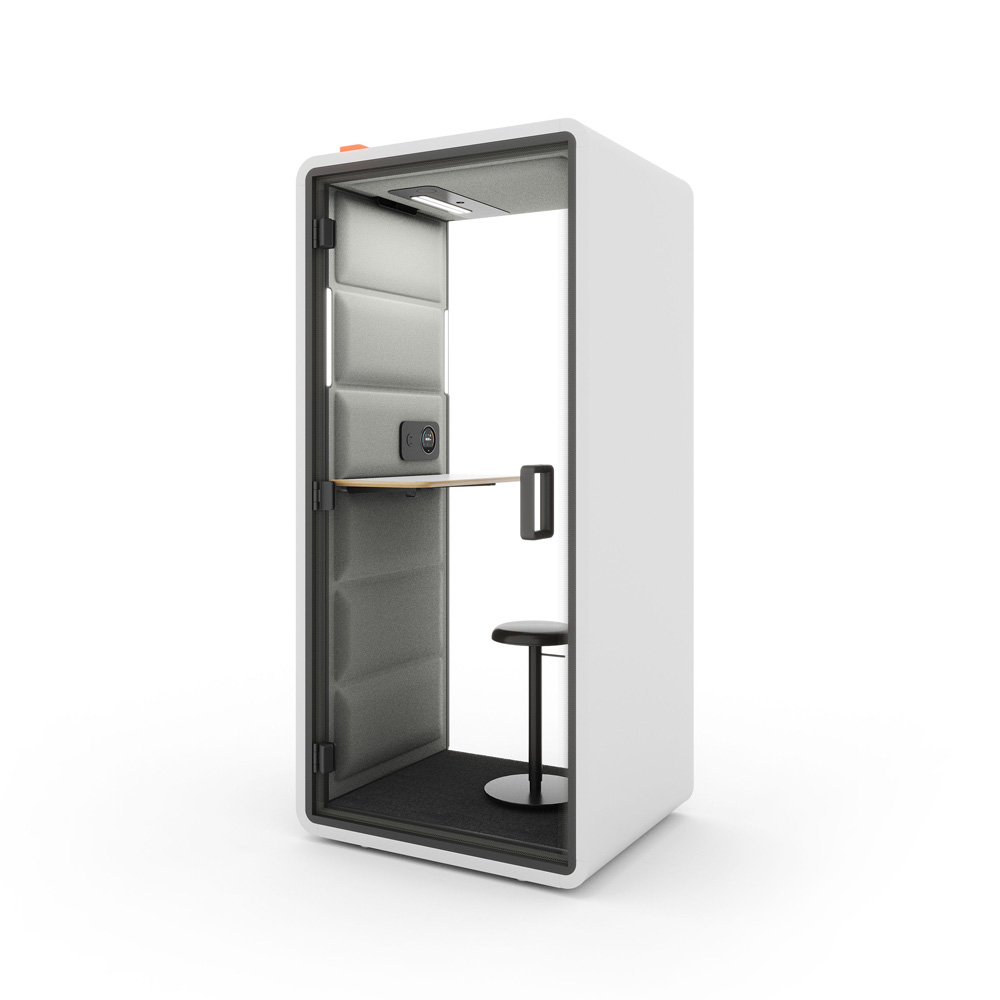 Mikomax_Hushoffice_HushFree_XS_1-hengen_vetäytymistila_puhelinkoppi_01 - Edella Hushoffice HushFree XS puhelinkoppi