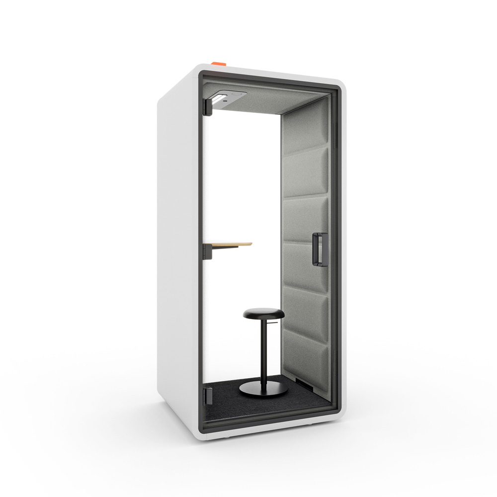Mikomax_Hushoffice_HushFree_XS_1-hengen_vetäytymistila_puhelinkoppi_02 - Edella Hushoffice HushFree XS puhelinkoppi