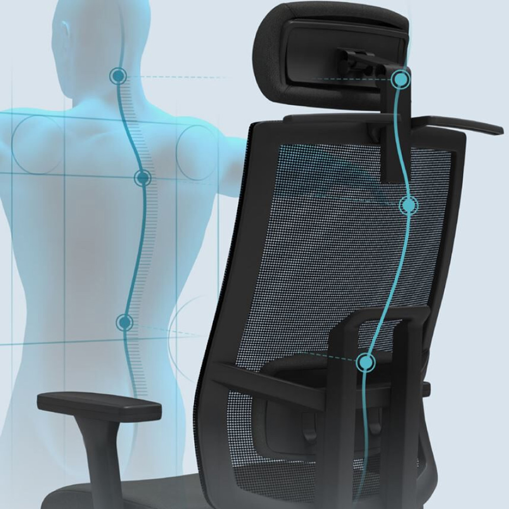 Mentor_Comfo_2030_Mesh_työtuoli_toimistotuoli_synkron_verkkoselkänoja_niskatuki_05 - Edella Toplux Comfo 2030 Mesh työtuoli
