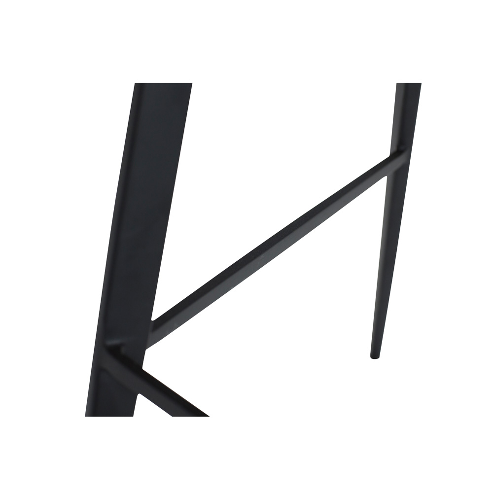 Danform_HYPE-BAR-STOOL_baarituoli_-vintage_cocoa_art_leather_w_black_metal_legs_12 - Edella Dan-Form Hype Bar Stool baarituoli korkea keinonahka