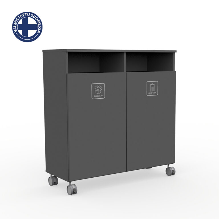 Edella Max Large L-H2 jätteiden lajittelukaappi (2x150 L)