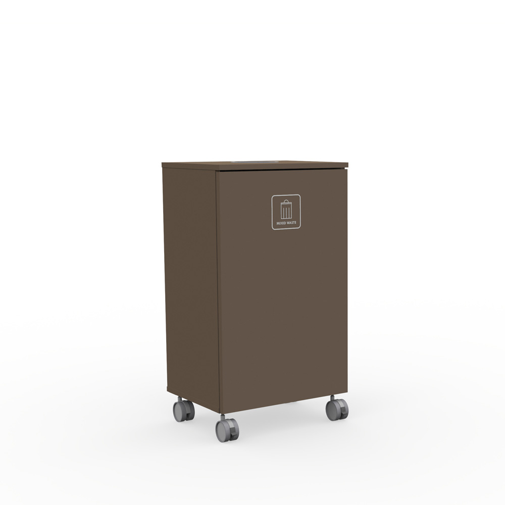 Max_Large_L1_Latte_jätteiden_lajitteluvaunu_lajittelukaappi_01 - Edella Edella Max Large L-L1 jätteiden lajittelukaappi (150 L)